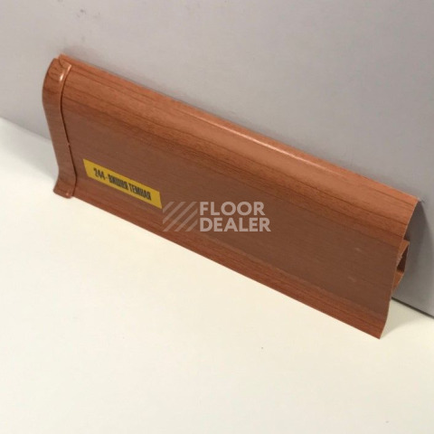 Плинтус Ideal Comfort 55mm Вишня темная 244 фото 2 | FLOORDEALER